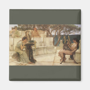 Aimant Sappho et Alcaeus par Sir Lawrence Alma Tadema