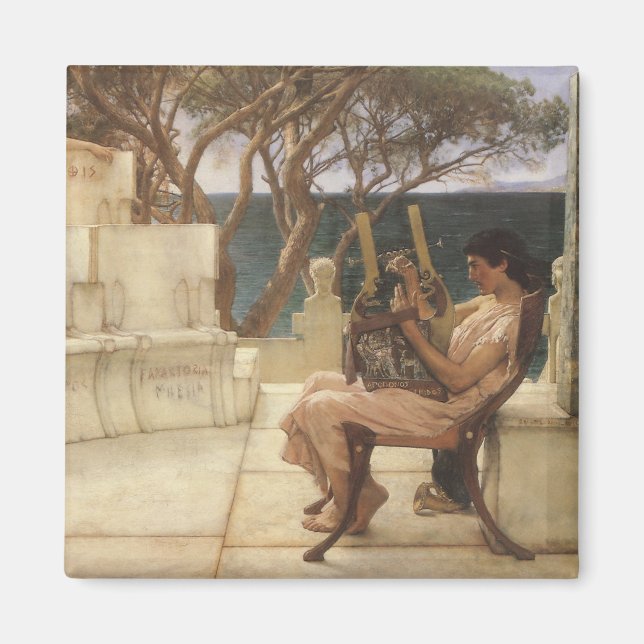 Aimant Sappho et Alcaeus par Sir Lawrence Alma Tadema (Devant)