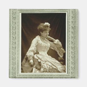 Aimant Sarah Bernhardt (1844-1923), de 'Galerie Contemp