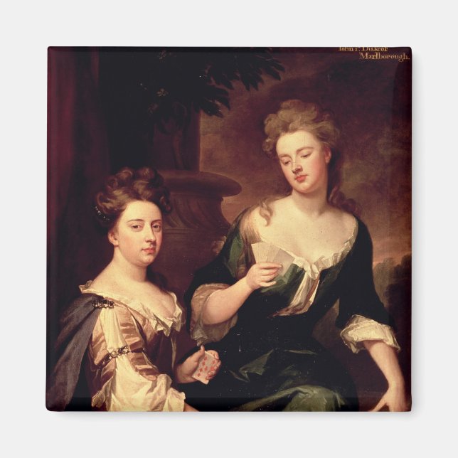 Aimant Sarah, duchesse de Marlborough jouant (Devant)