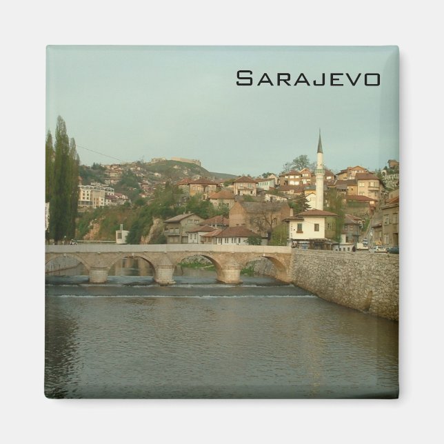 Aimant Sarajevo - Pont latin (Devant)