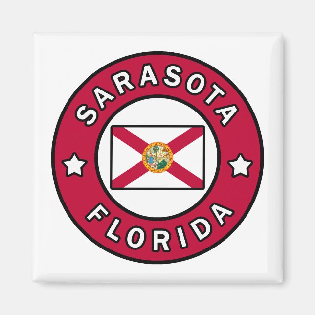 Aimant Sarasota Floride (Devant)