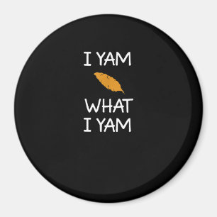 Aimant Sarcastique, Pun I Yam What I Yam, Drôle, Blague,