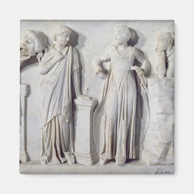 Aimant Sarcophage des Muses 2 (Devant)