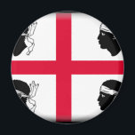 Aimant Sardaigne-Italie<br><div class="desc">Drapeau de la Sardaigne</div>