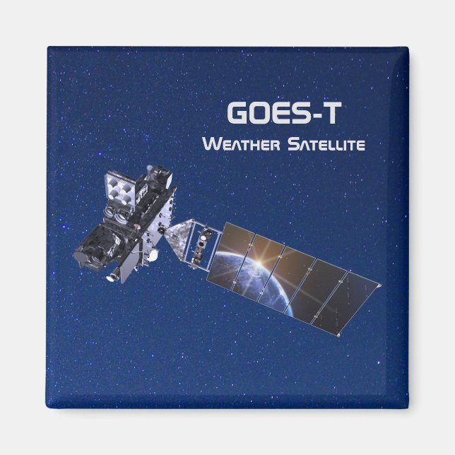 Aimant Satellite météorologique GOES-T (Devant)