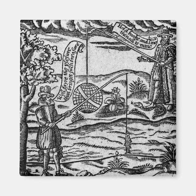 Aimant Satire de la pêche, 'Un livre de ballades Roxburgh (Devant)