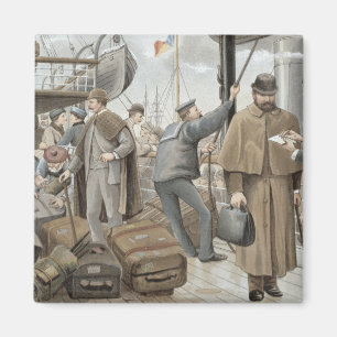Aimant S'attaquant à bord chez Tilbury, de 'P et d'O