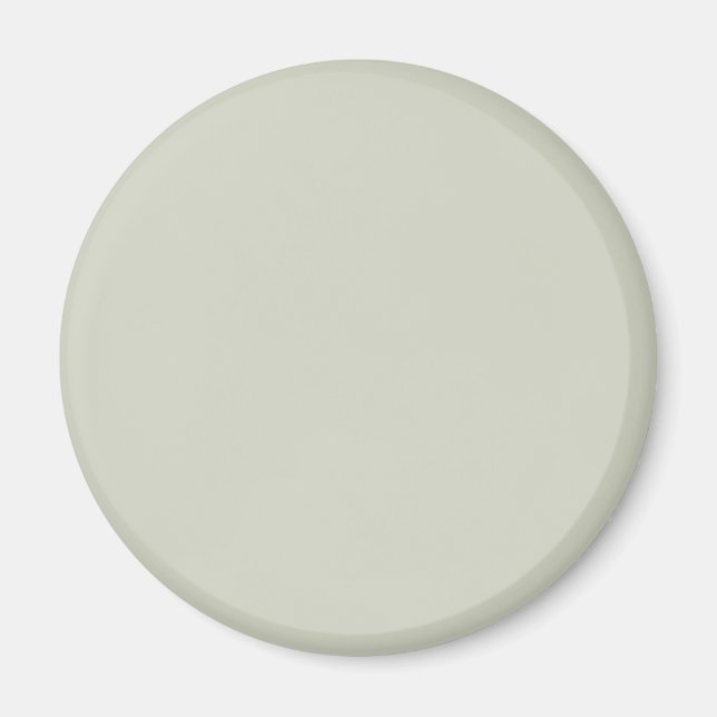 Aimant Sauge blanche couleur unie (Devant)