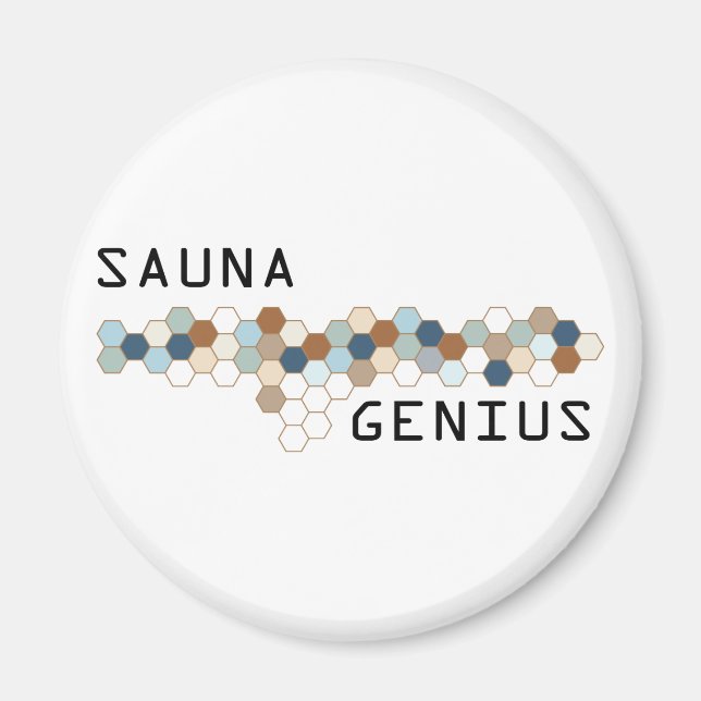 Aimant Sauna Genius (Devant)