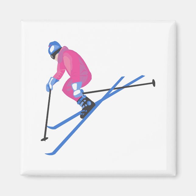 Aimant Saut à ski (Devant)