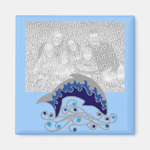 aimant sautant de modèle de dauphin