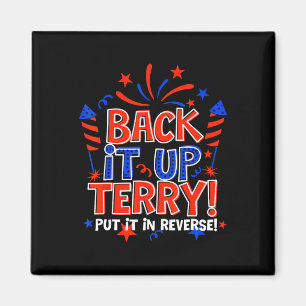 Aimant Sauvegardez Terry Mettez-Le En Reverse 4 juillet F