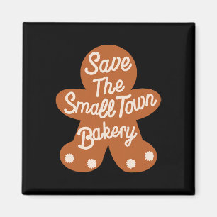Aimant Sauver la petite ville de Noël Kery Gingerbread No