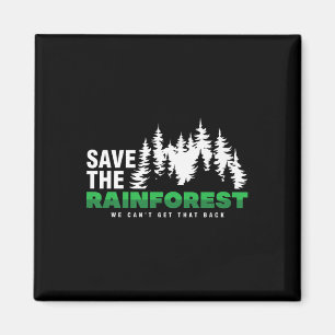 Aimant Sauvez la forêt tropicale De l'environnement Prote