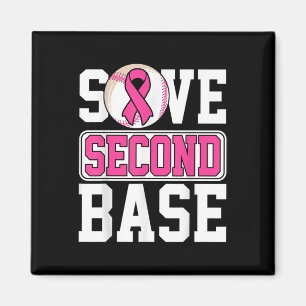 Aimant Sauvez le 2e joueur de baseball de la base Cancer