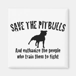 Aimant Sauvez le Pitbulls
