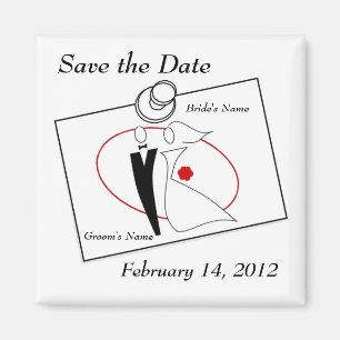 Aimant Sauvez le post-it de date