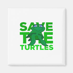 Aimant Sauvez Les Tortues