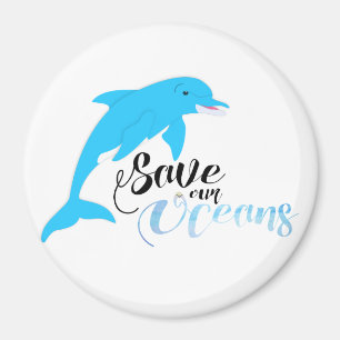 Aimant Sauvez nos océans