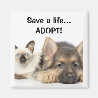 Aimant Sauvez une vie... ADOPTER !