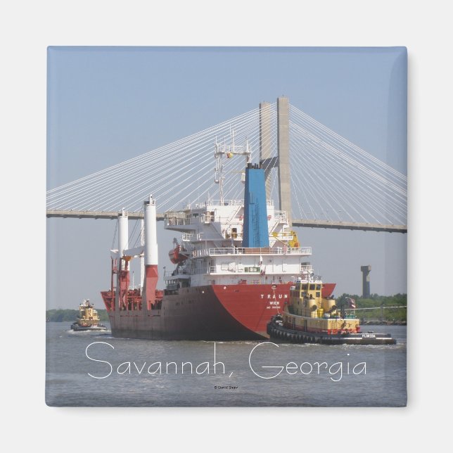 Aimant Savannah, Géorgie (Devant)