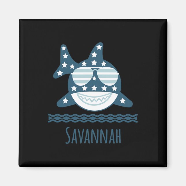 Aimant Savannah Géorgie Nautilique Pêche Côtière Bateau  (Devant)