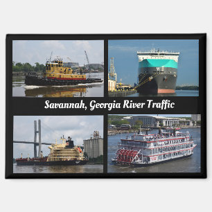 Aimant Savannah, Géorgie, voie maritime