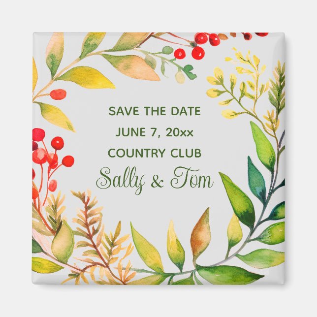 Aimant Save The Date (Devant)