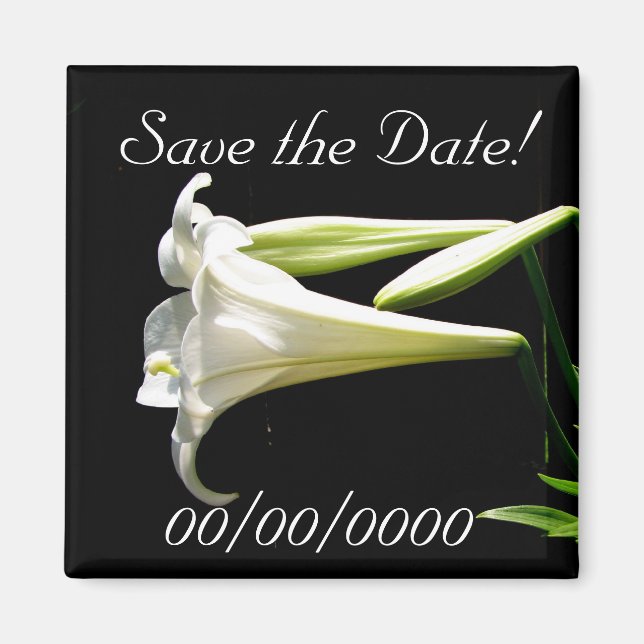 Aimant Save the date! (Devant)