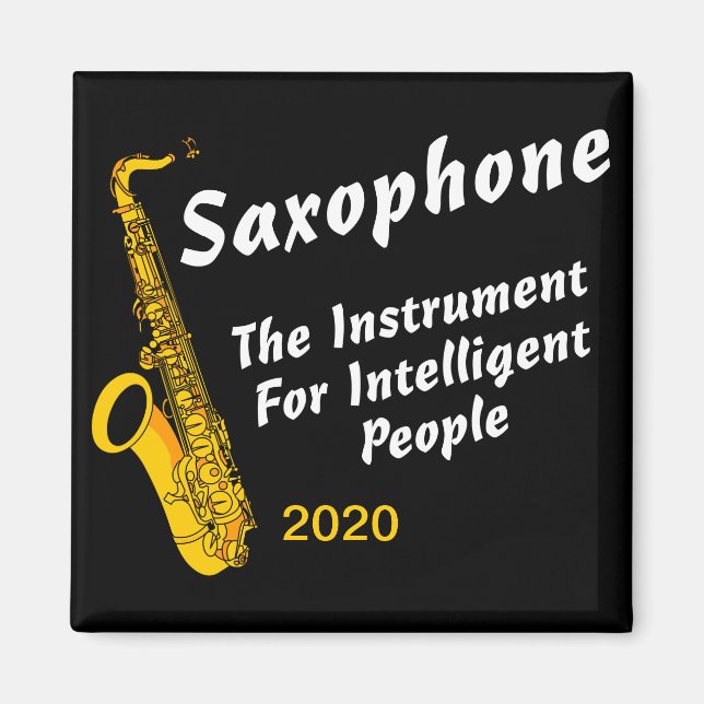 Aimant Saxophone intelligent (Devant)