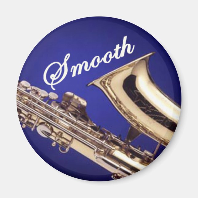 Aimant Saxophone lisse (Devant)