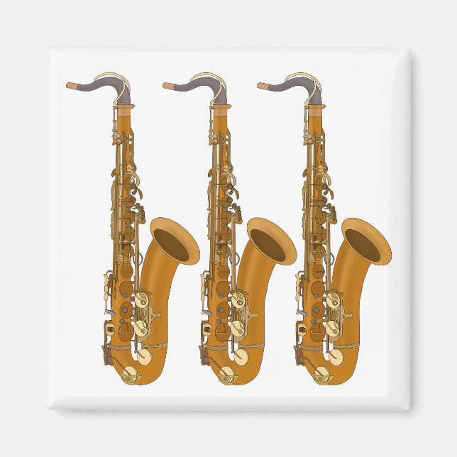 Aimant Saxophones (Devant)