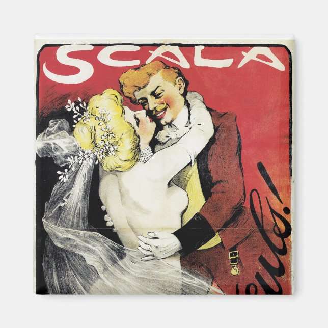 Aimant Scala ~ Enfin, réservé ! (Devant)