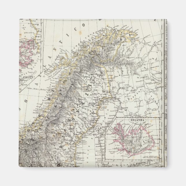 Aimant Scandinavie, Suède, Norvège (Devant)