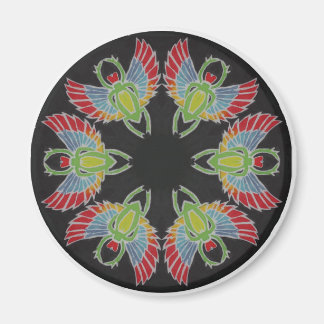 Aimant Scarab Batik Mandala
