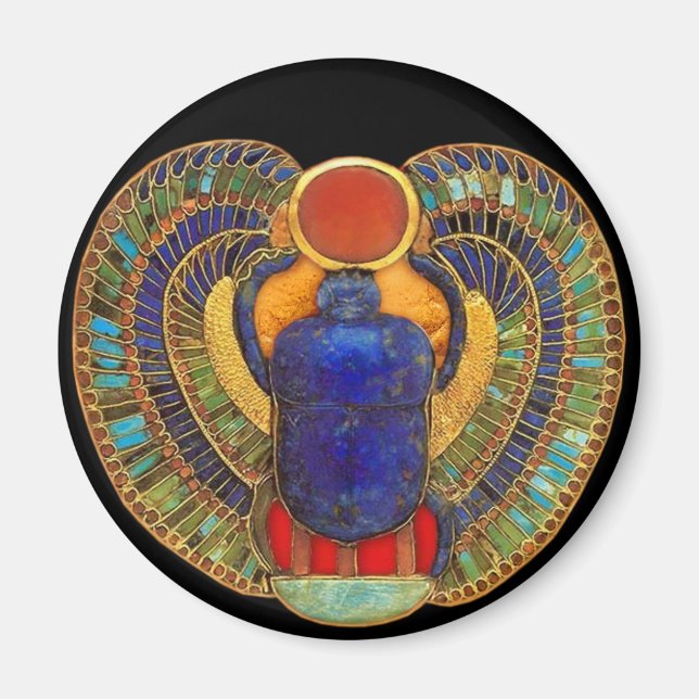Aimant Scarab sacré de l'Egypte ancienne (Devant)