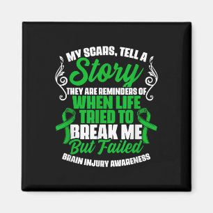Aimant Scars Raconter l'histoire Traumatisme Brain Brain 