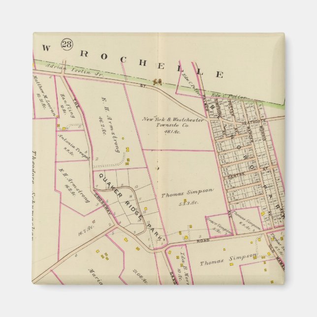 Aimant Scarsdale, New York (Devant)