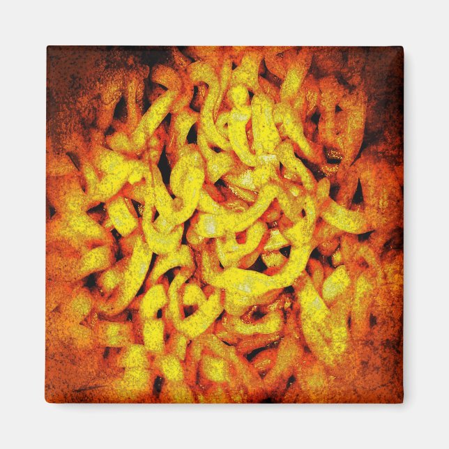 Aimant Scary Orange Ramen (Devant)
