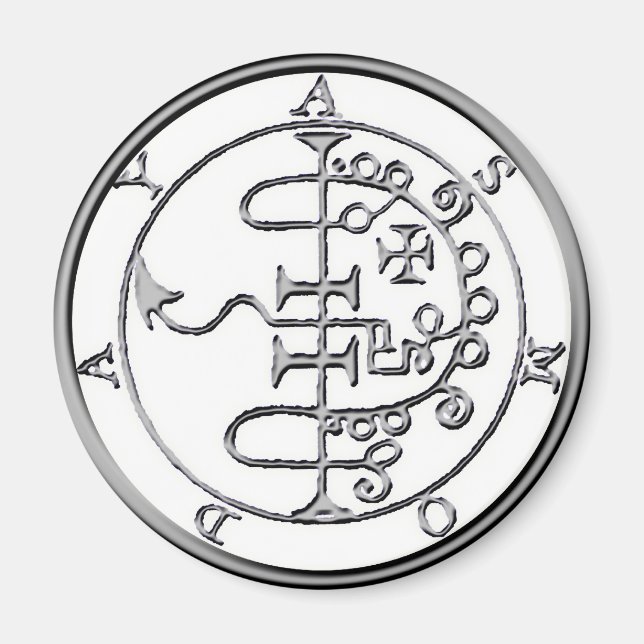 Aimant Sceau d'Asmoday Asmodeus (Devant)