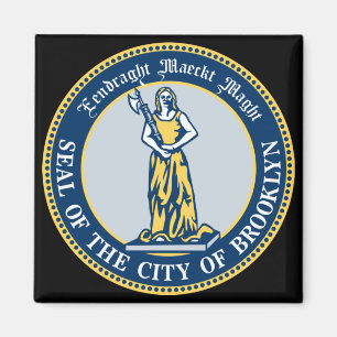 Aimant Sceau de Brooklyn (Borough in New York City)