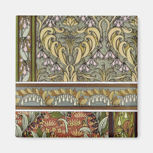 Aimant Sceau de Salomon, M.P. Verneuil, Art nouveau vinta (Devant)