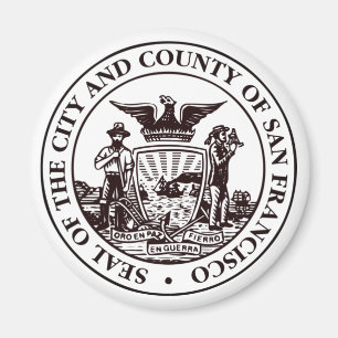 Aimant Sceau de San Francisco, Californie