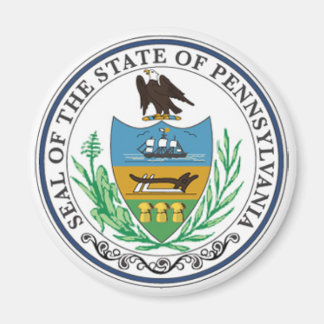 Aimant Sceau d'État de Pennsylvanie
