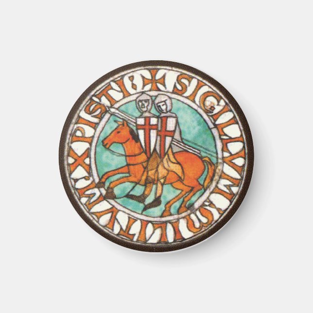 Aimant Sceau modèle des chevaliers (Devant)