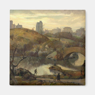 Aimant Scène à Central Park (New York, New York, États-Un