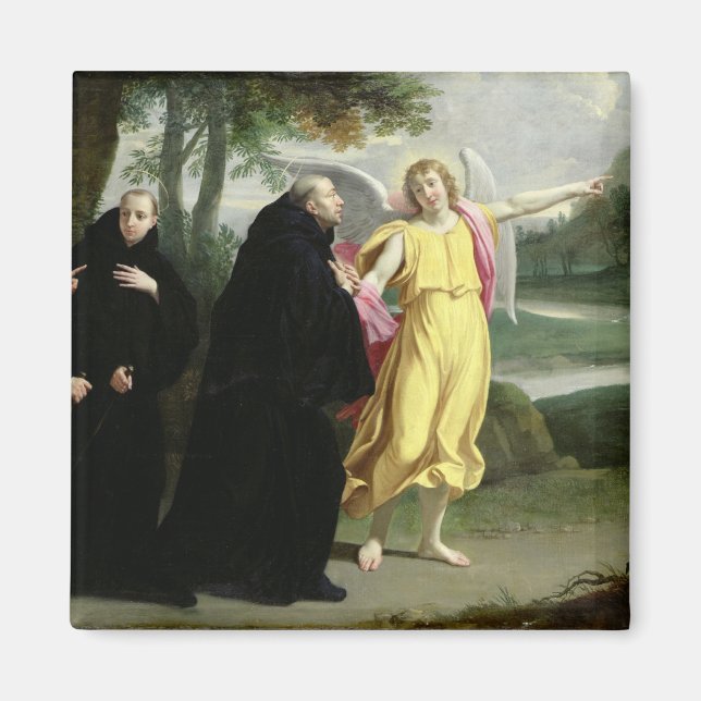 Aimant Scène de la vie de saint Benoît (Devant)