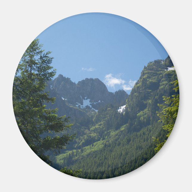 Aimant Scène de montagne olympique (Devant)