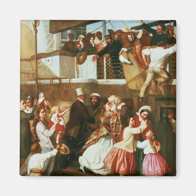 Aimant Scène d'embarquement (Devant)